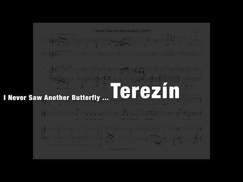 Thomas Oboe Lee: I Never Saw Another Butterfly (1991) - full score, opus 49